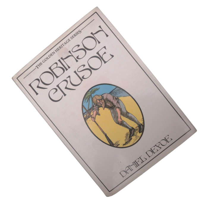 1987 Robinson Crusoe by Daniel Defoe Hardcover w/Dustjacket