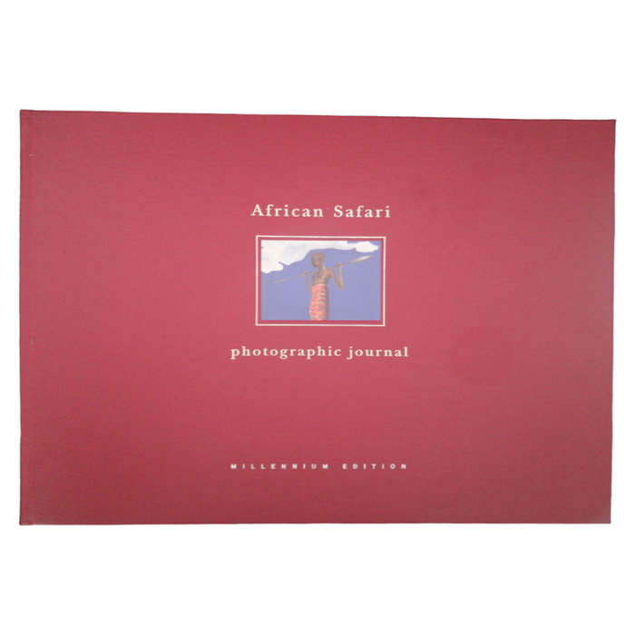 1999 African Safari- Photographic Journal Millennium Edition Hardcover w/o Dustjacket