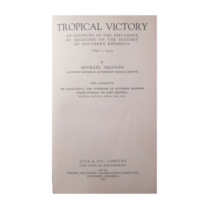 1953 Tropical Victory by Michael Gelfand Hardcover w/o Dustjacket