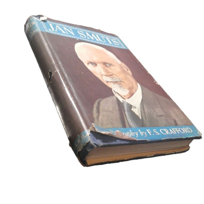 1945 Jan Smuts- A Biography by F. S. Crafford Hardcover w/Dustjacket