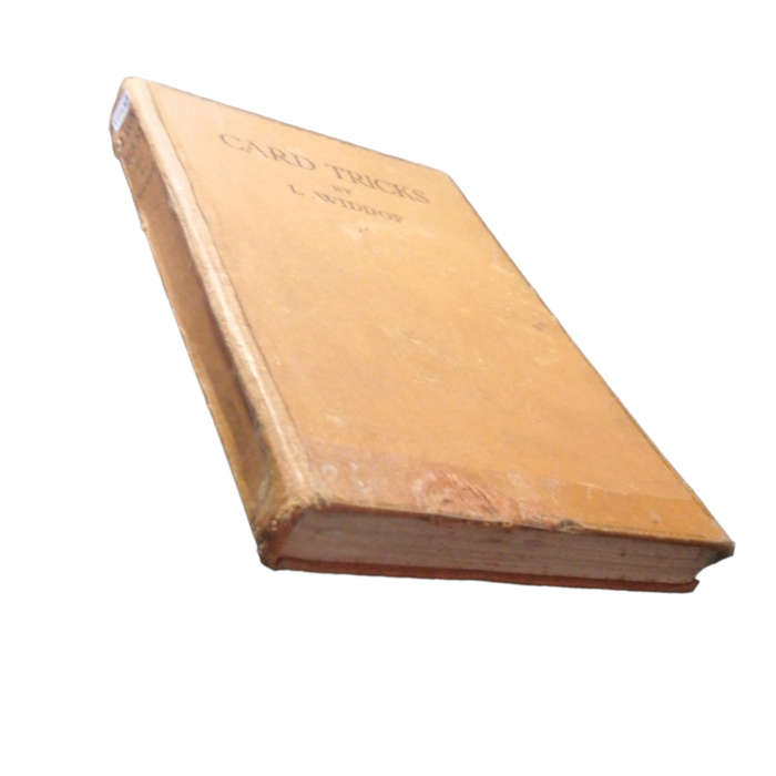 1932 Card Tricks by L. Widdop Hardcover w/o Dustjacket