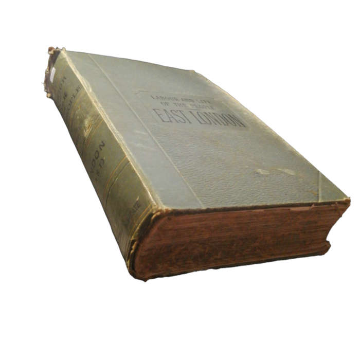 1889 Labour And Life Of The People Volume 1-London (East) by Charles Booth Hardcover w/o Dustjacket