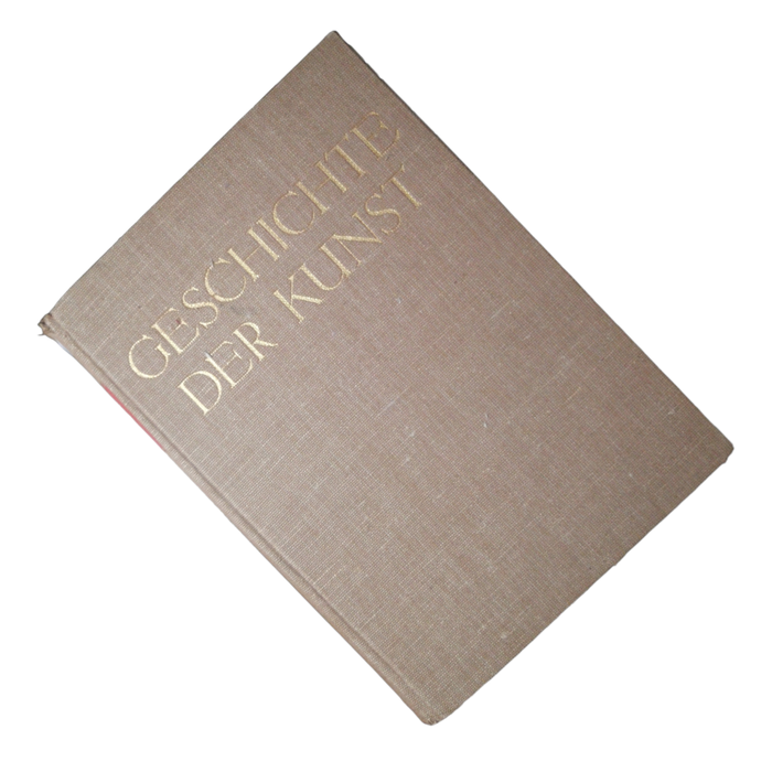 1933 Geschichte Der Kunst by Richard Hamman Hardcover w/o Dustjacket