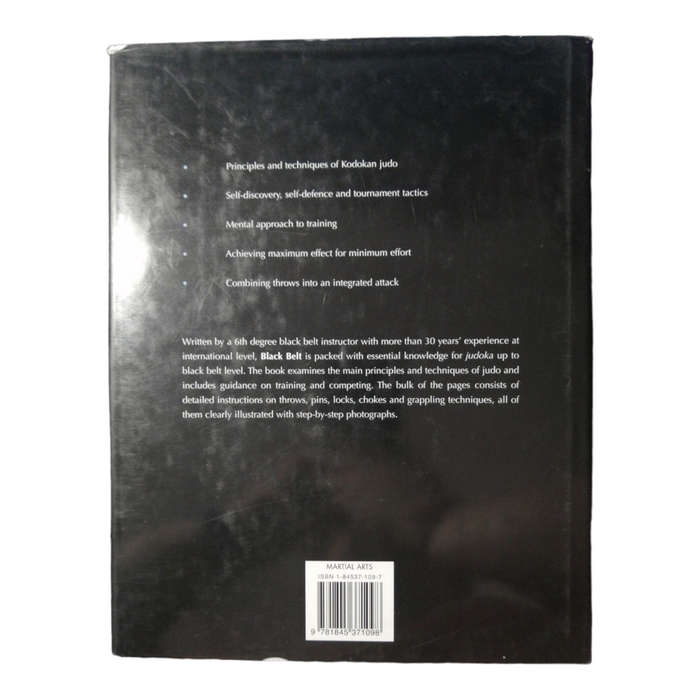 Black Belt- Judo Skills And Techniques by Neil Ohlenkamp 2006 Hardcover w/Dustjacket