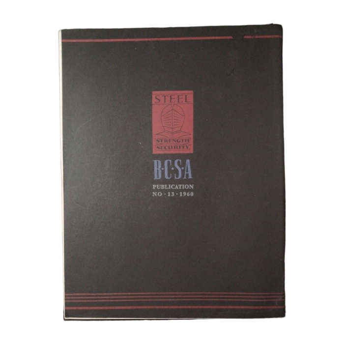 The Collapse Method BCSA Publication No. 11 1957, An Explanatory Brochure BCSA Publication No. 12 19