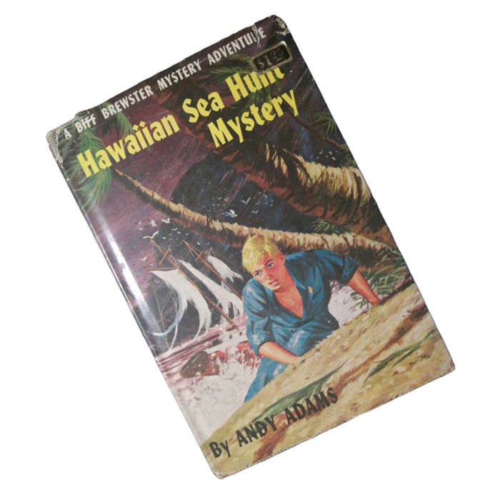 Hawaiian Sea Hunt Mystery by Andy Adams 1960 Hardcover w/Dustjacket