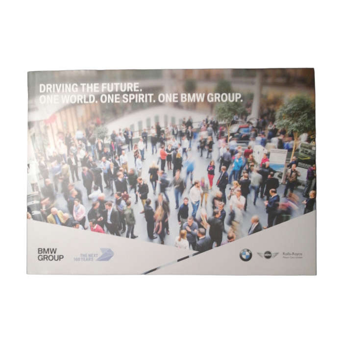 Driving The Future- One World, One Spirit, One BMW Group 2016 Hardcover w/Dustjacket