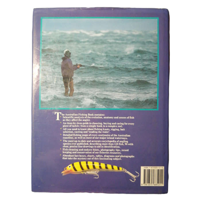 The Australian Fishing Book by Steve Starling 1992 Hardcover w/Dustjacket