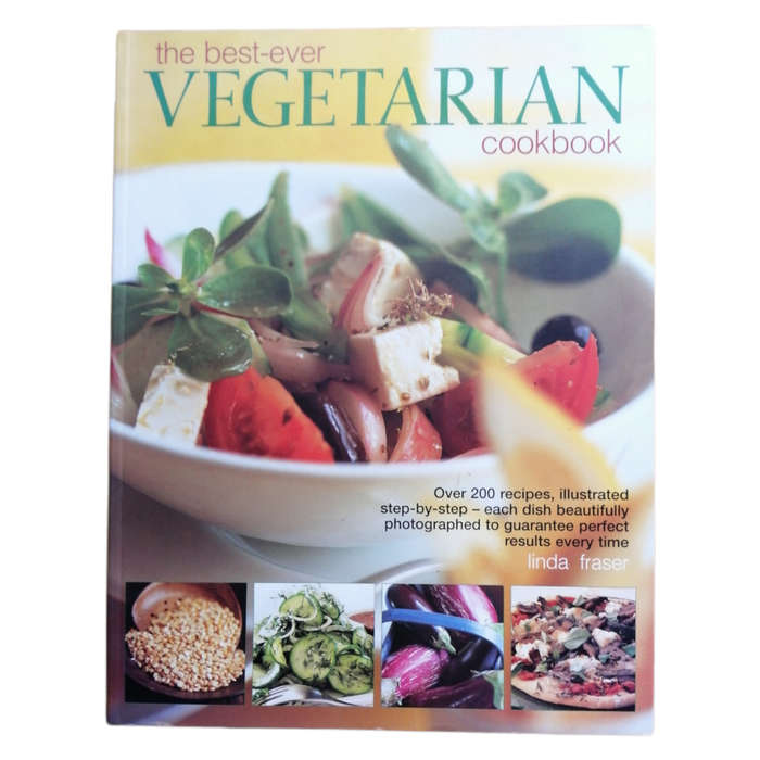The Best Ever Vegetarian Cookbook by Linda Fraser 2011 Softcover