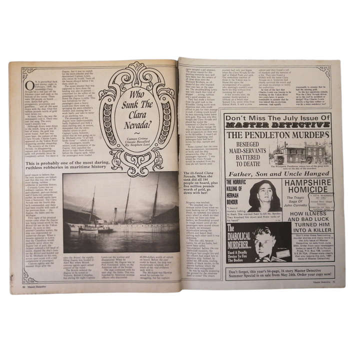 Master Detective Magazine 2 Magazine Set 1991 Softcover