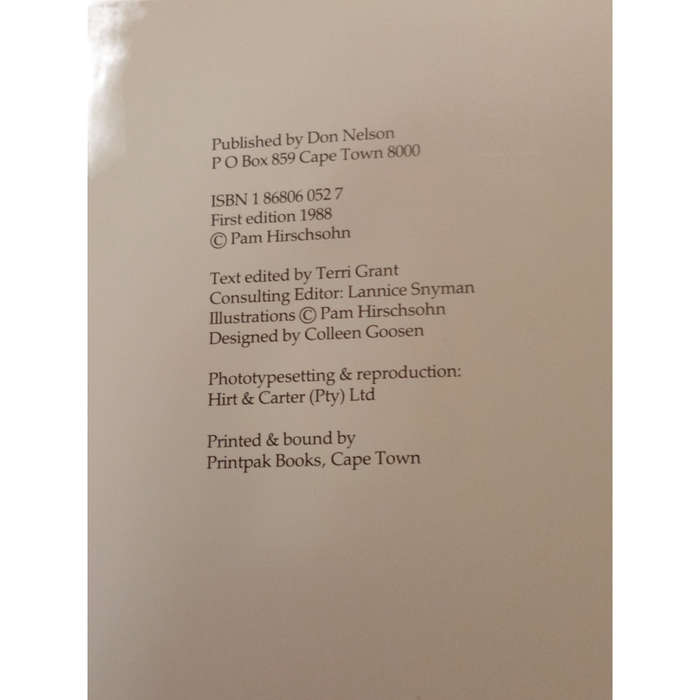 Pam Hirschsohn`s Treasury Of Recipies Signed By Author First Edition 1988 Hardcover w/Dustjacket