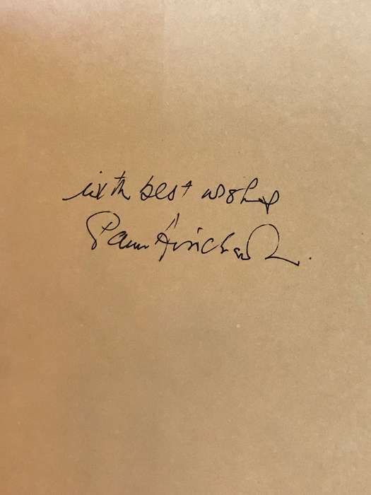 Pam Hirschsohn`s Treasury Of Recipies Signed By Author First Edition 1988 Hardcover w/Dustjacket