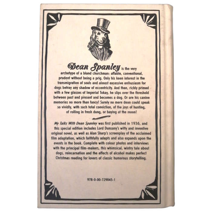 Dean Spanley- A Novel by Lord Dunsany and Alan Sharp 2008 Hardcover w/o Dustjacket