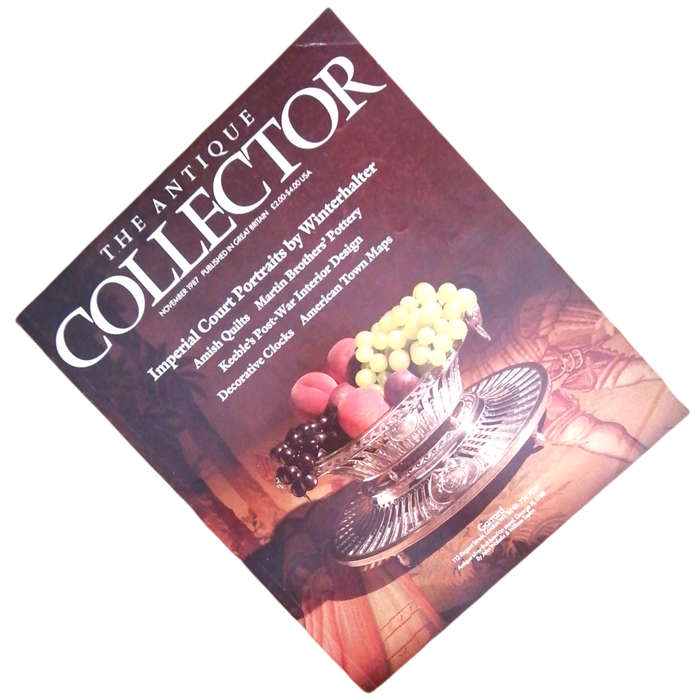The Antique Collector Volume 58 Number 11 November 1987 Softcover