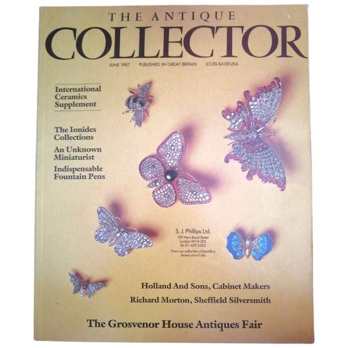 The Antique Collector Volume 58 Number 6 June 1987 Softcover