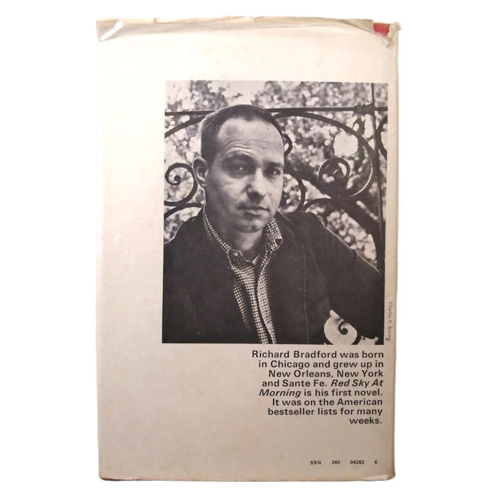 Red Sky At Morning- A Novel by Richard Bradford 1969 Hardcover w/ Dustjacket