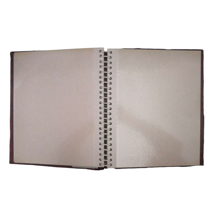 40 Pocket- Ring Binder Type Self Adhesive Burgundy Photo Album