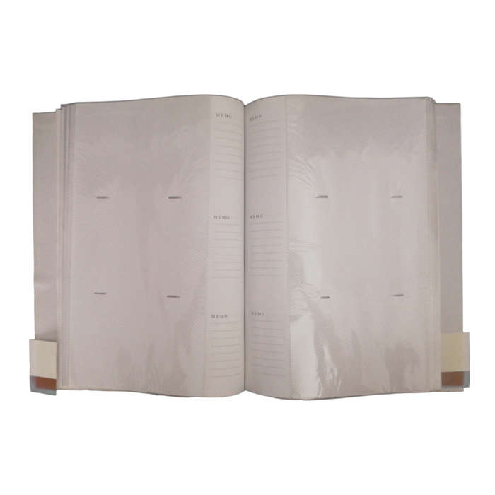 300 Pocket- Book Type Slip-In Acid Free With Memo Writing Area Dark Green Photo Album