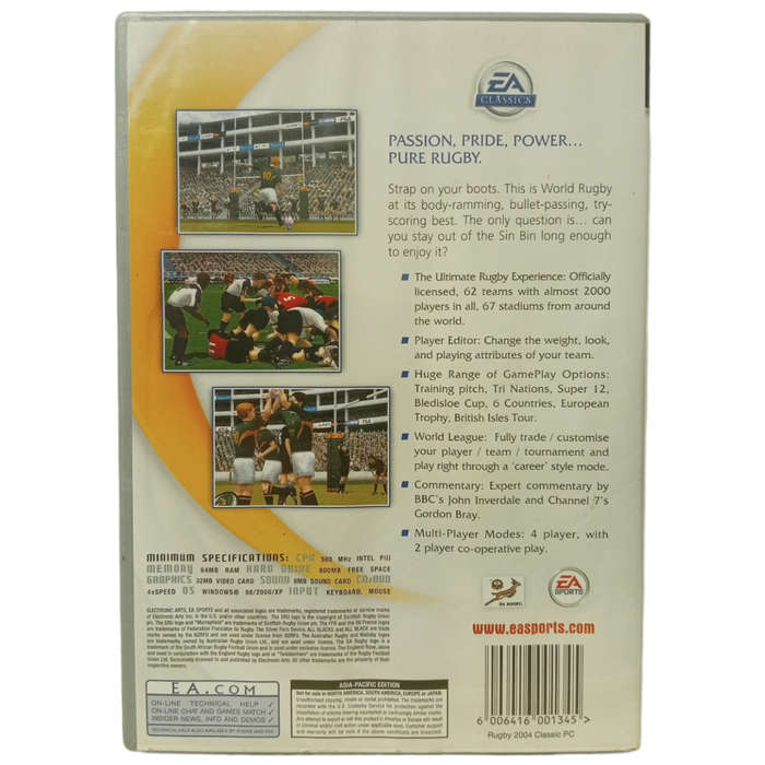 Rugby 2004 PC
