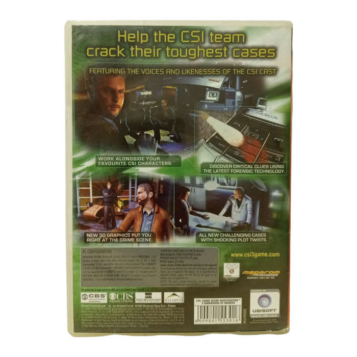 CSI: Crime Scene Investigation - 3 Dimensions of Murder PC (DVD)