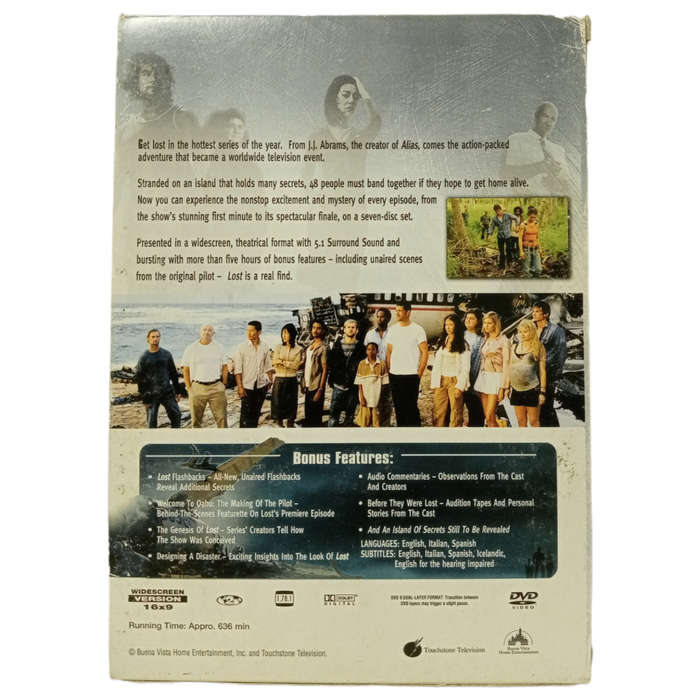 Lost - The Complete First Season Part One DVD