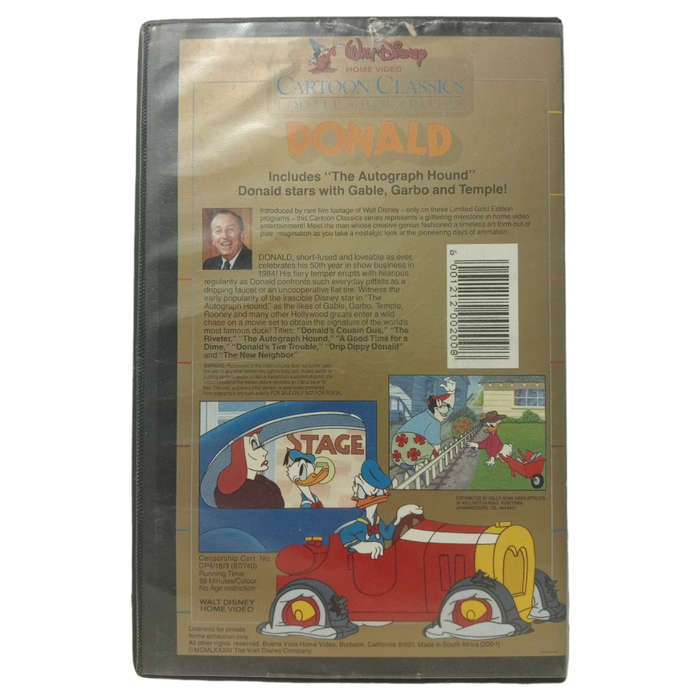 Donald VHS