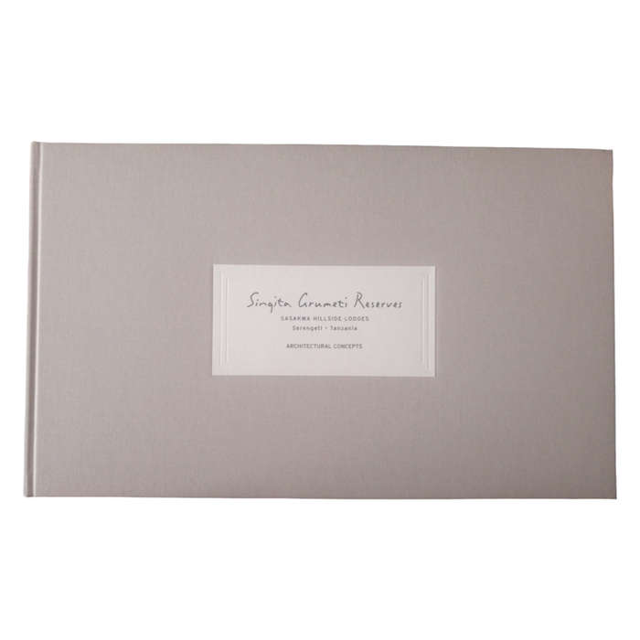 Sasakwa Hillside Lodges- Serengeti, Tanzania Limited Edition Box Set Number 45 Of 125 Hardcover w/o
