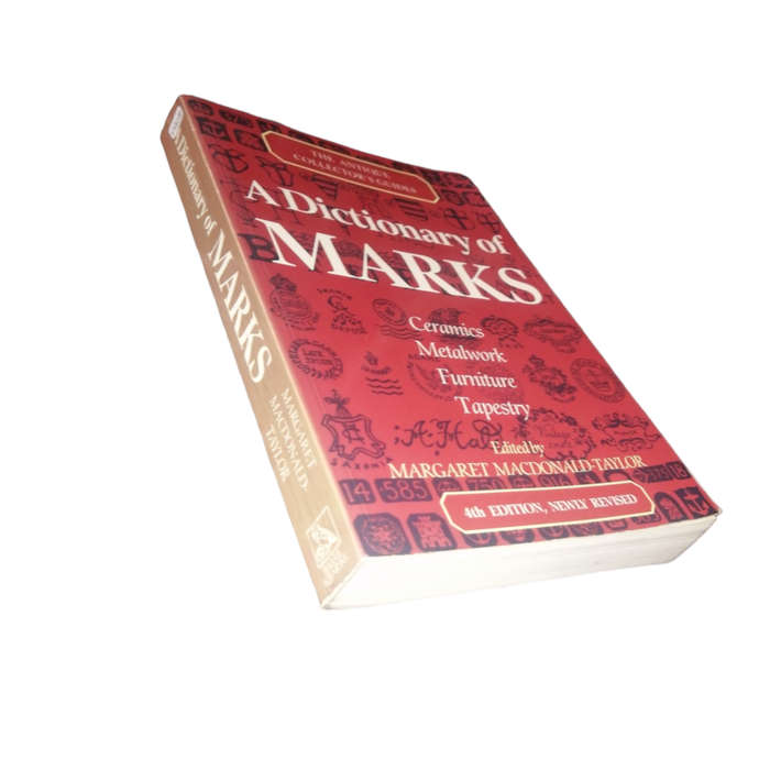 1992 A Dictionary Of Marks by Margaret Macdonald-Taylor Softcover