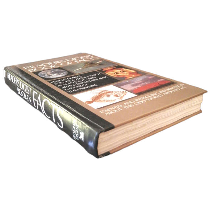 Reader`s Digest Book Of Facts 1989 First Edition Hardcover w/o Dustjacket