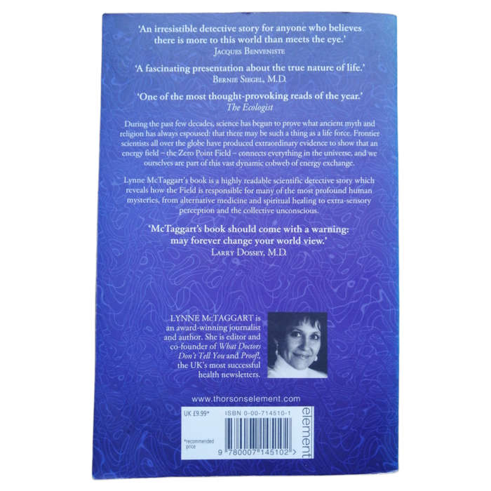 The Field by Lynne McTaggart 2003 Softcover