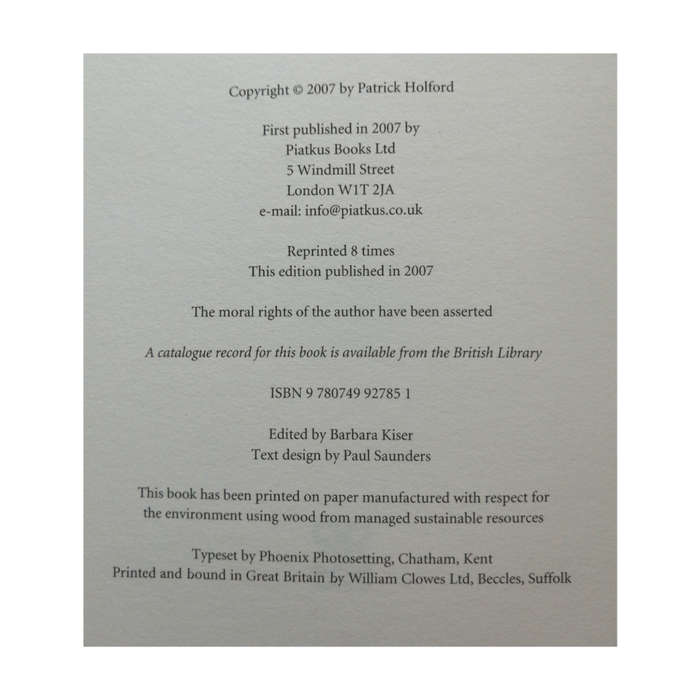 Patrick Holford`s New Optimum Nutrition For The Mind by Patrick Holdford 2007 Softcover