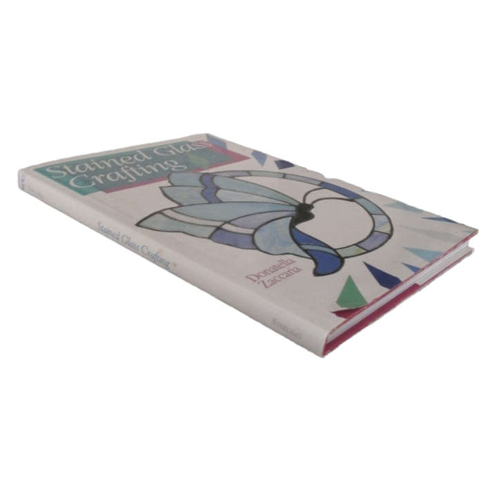 Stained Glass Crafting by Donatella Zaccaria 1998 Hardcover w/Dustjacket