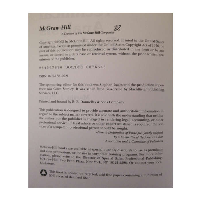 Study Guide For Technical Analysis Explained by Martin J. Pring 2002 Softcover