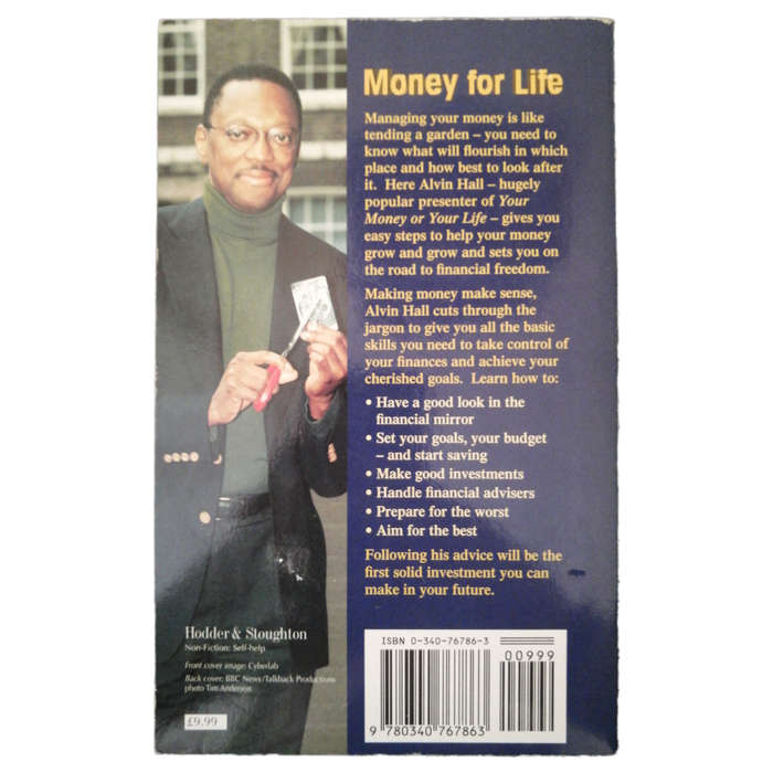 Money For Life by Alvin Hall 2000 Softcover