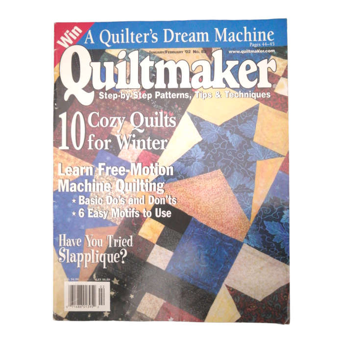 Quiltmaker 10 Magazine Batch - No. 72, 74, 78, 80, 83, 87, 89, 90, 91, 92 Softcover