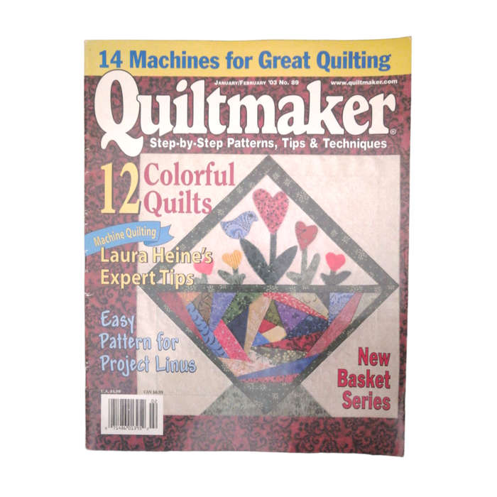 Quiltmaker 10 Magazine Batch - No. 72, 74, 78, 80, 83, 87, 89, 90, 91, 92 Softcover