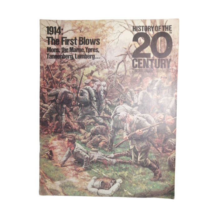 1968 History Of The 20th Century Magazine No.17 - 1914 - The First Blows Softcover