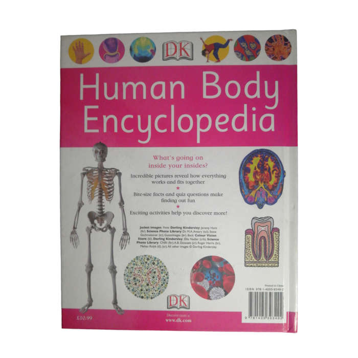 2012 Human Body Encyclopedia Hardcover w/o Dustjacket