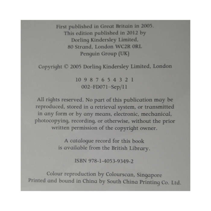2012 Human Body Encyclopedia Hardcover w/o Dustjacket