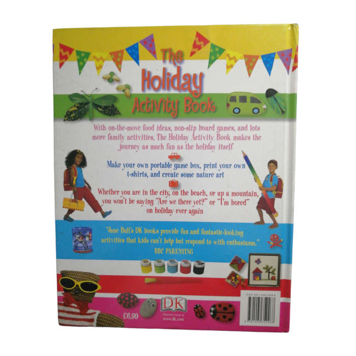 The Holiday Activity Book by Jane Bull and The Ultimate Craft Book For Kids 2 Book Set Softcover