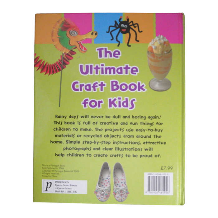 The Holiday Activity Book by Jane Bull and The Ultimate Craft Book For Kids 2 Book Set Softcover