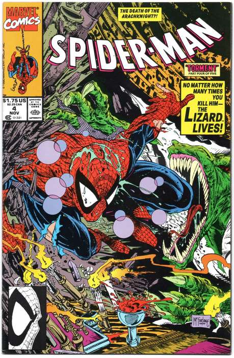 1990 Spider-Man Issue 4 NM Softcover