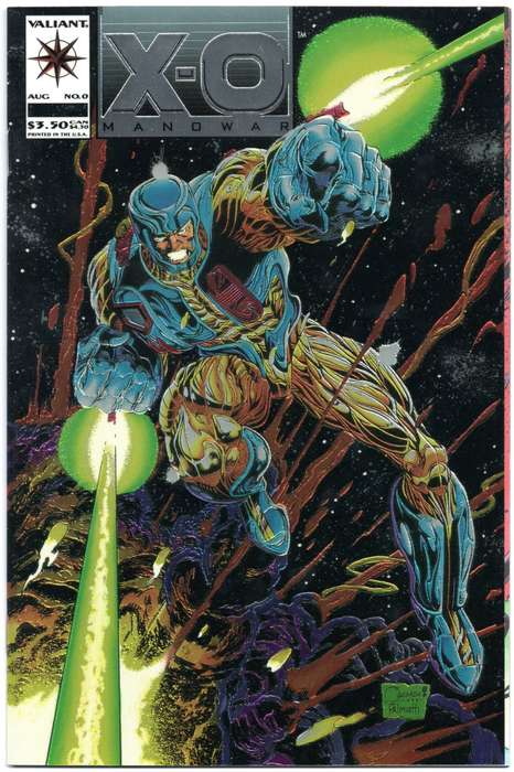 1993 X-O Manowar Issue 0 NM Softcover