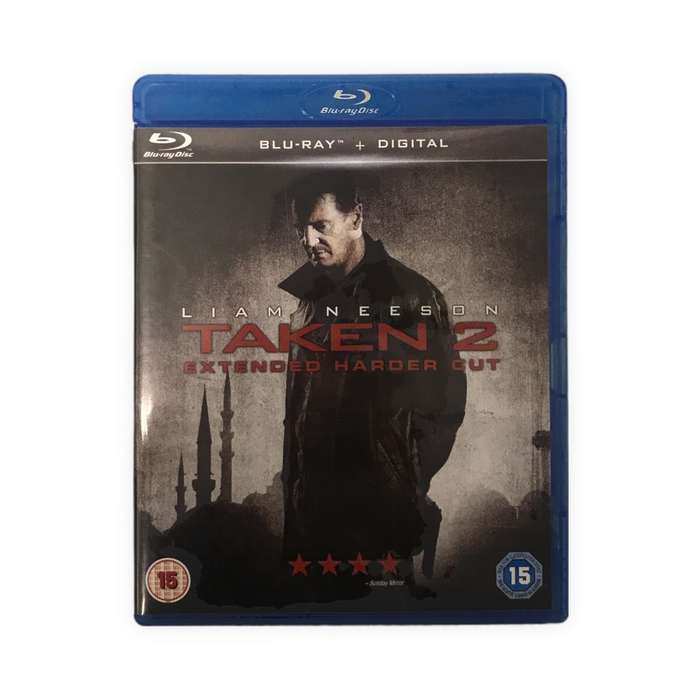 Taken 2 (Extended Harder Cut ) Blu-Ray Dvd