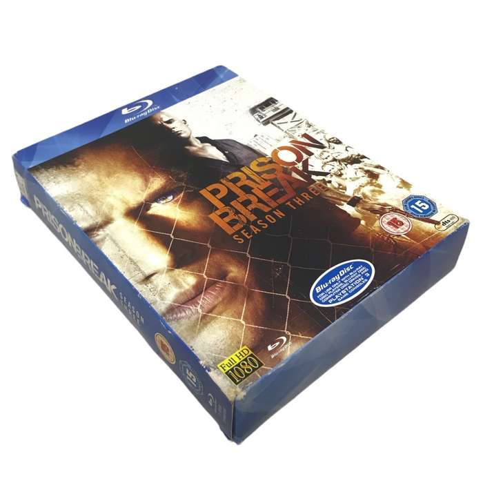 Prison Break Season 3 Blu-Ray Dvd Boxset