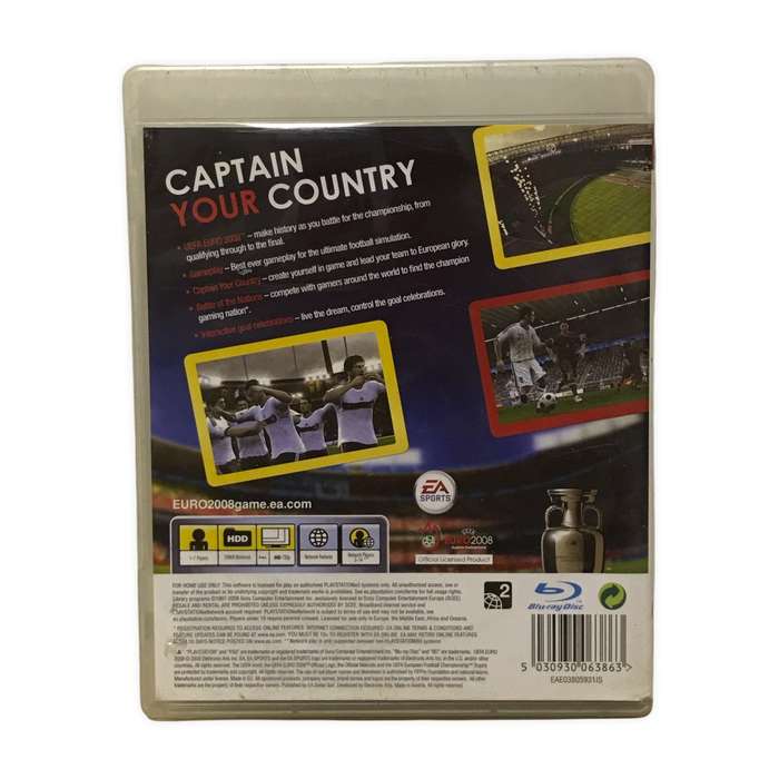 UEFA Euro 2008 PS3 Game