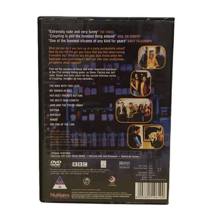 Coupling: The Complete Second Season DVD