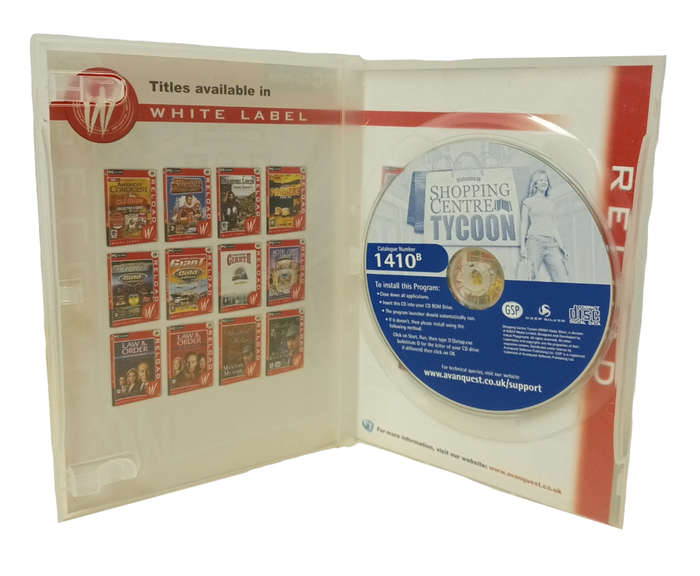 Shopping Centre Tycoon PC (DvD)