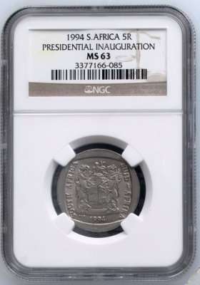 1994 R5 Inauguration NGC MS63 @@@ R1 Start
