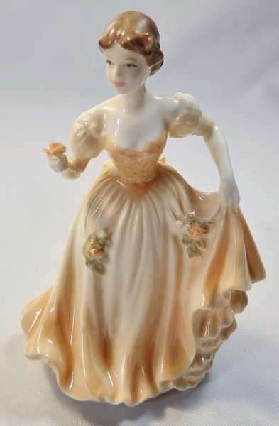 Coalport - Debutante of the year - Rose bell statuette - 1994/1995